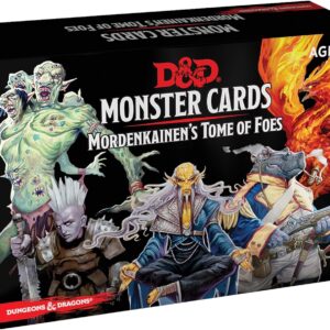 D&D Monster Cards: Mordenkainen's Tome Of Foes